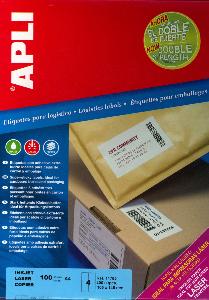 AGIPA 11785 étiquettes adhésives extra fort 105x148mm