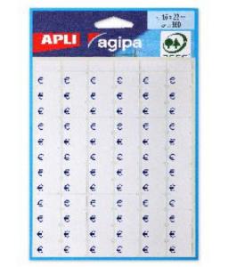 agipa 13974 agipa étiquettes EURO format A5 - 16X22mm