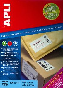 AGIPA 11784 étiquettes adhésives extra fort 105x74mm